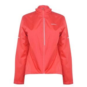 Pinnacle Womens/Ladies Waterproof Reflective Cycling Jacket / Coral